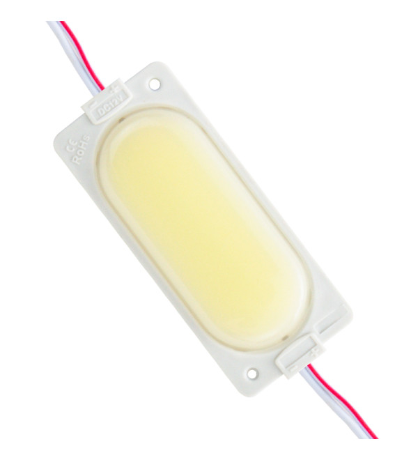 DEXTER POWERMASTER MODÜL LED 12V 3W SOĞUK BEYAZ COB 85X35 MM IP65 220-240LM 140 DERECE