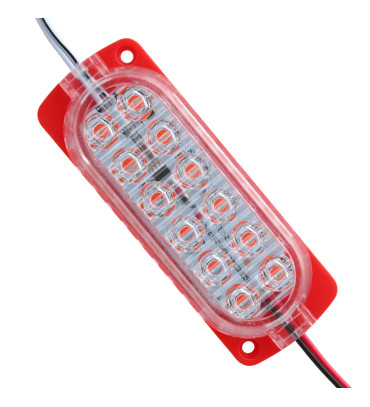 DEXTER POWERMASTER MODÜL LED 24V 1.2W PARLAK YANIP SÖNEN KIRMIZI 2835