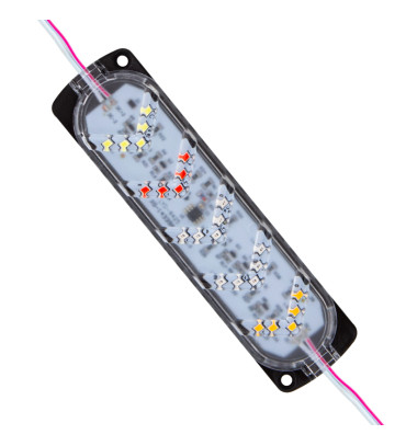 DEXTER POWERMASTER MODÜL LED 12V 3.6W WRGBY FLAŞLI YANIP SÖNEN 14339-2835