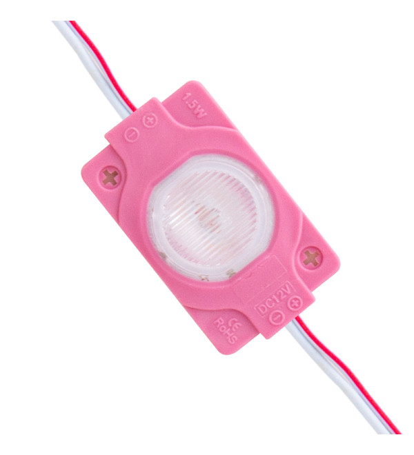 POWERMASTER MODÜL LED 12V 1.5W PEMBE 3030 40X30 MM