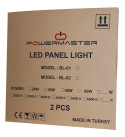 POWERMASTER BL-01 60X60 48 WATT 6500K 1248 LÜMEN SIVA ALTI BEYAZ LED PANEL