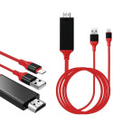 POWERMASTER PM-6019 TH+USB TYPE-C TO HDMI + USB 2 METRE KABLO