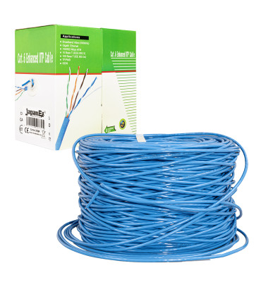 DEXTER JAPANEX 25 AWG 305 METRE MAVİ CAT6 KABLO