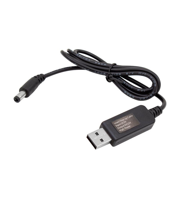 POWERMASTER PM-6053 USB TO DC 5.5*2.5MM UÇLU 12 VOLT - 1 AMPER 5 VOLT TO 12 VOLT ÇEVİRİCİ ADAPTÖR