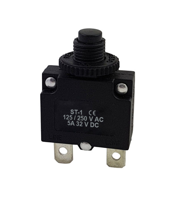 ST SERİSİ TERMİK RESETLİ 125/250VAC 32 VOLT DC 5 AMPER SİGORTA (IC-271S)