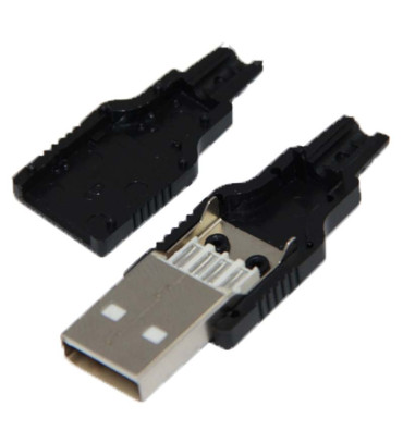 DEXTER LEHİMLENEBİLİR USB A ERKEK SOKET (IC-264A)