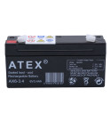 DXT ATEX AX6 3.4 6 VOLT   3.4 AMPER YATIK AKÜ (12.5X6X3CM)