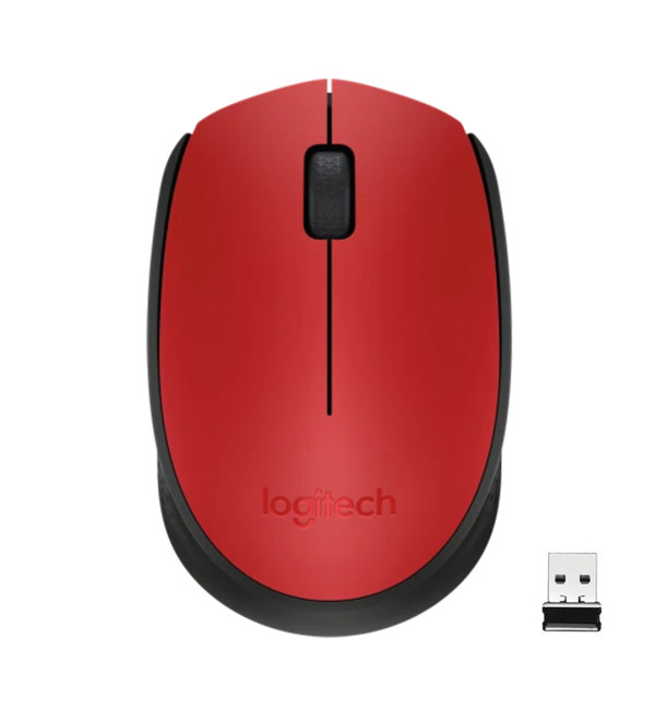 DEXTER LOGITECH M171 USB KIRMIZI KABLOSUZ MOUSE