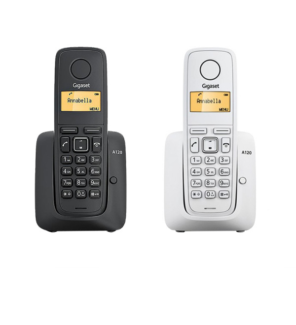 DXT SIEMENS GIGASET A120 DECT TELSİZ TELEFON (SİYAH BEYAZ)