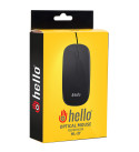 DXT HELLO HL 37 SLIM KASA 1000 DPI KABLOLU OPTİK MOUSE