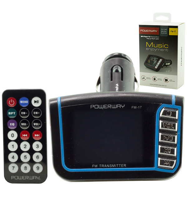 DXT POWERWAY FM 17 2 GB GÖRÜNTÜLÜ TEK KUMANDALI FM TRANSMITTER