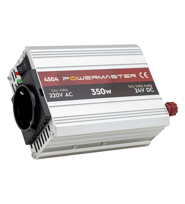 DXT POWERMASTER PM 4504 24 VOLT   350 WATT MODIFIED SINUS INVERTER