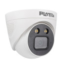 DXT PLATO PL 22996 5MP COLOR VU MİKROFONLU 3.6 MM 2 ATOM LED PLASTİK KASA AHD DOME KAMERA