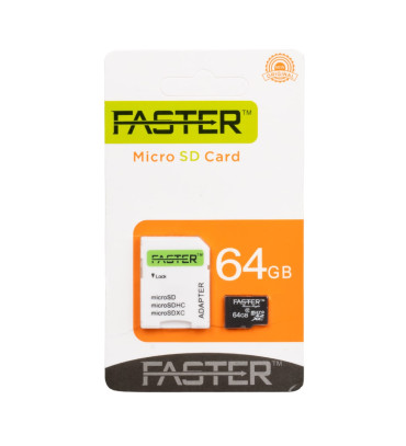 DXT FASTER 64 GB MICRO SD HAFIZA KARTI