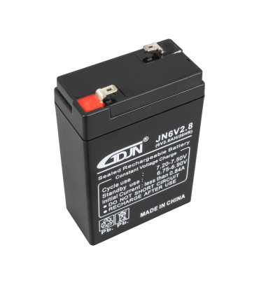 DXT GDJN JN6V2.8 6 VOLT   2.8 AMPER DİK AKÜ (66 X 33 X 97 MM)