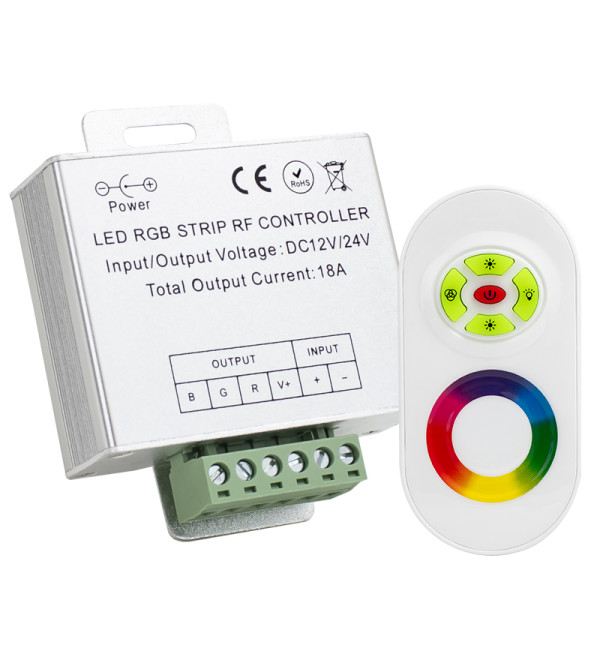 DXT POWERMASTER PM 10995 DOKUNMATİK UKLI 18 AMPER LED RGB KONTROL DEVRESİ