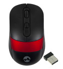 DXT EVEREST SM 18 2.4 GHZ USB KABLOSUZ OPTİK MOUSE (GRİ SİYAH KIRMIZI)