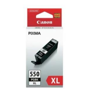 CANON PGI-550XL PGBK SIYAH YUKSEK KAPASITE MUREKKEP KARTUSU IP7250 / 6431B001