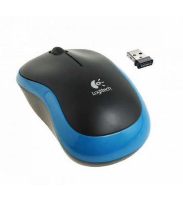 LOGITECH M185 KABLOSUZ USB MOUSE MAVİ 910-002236