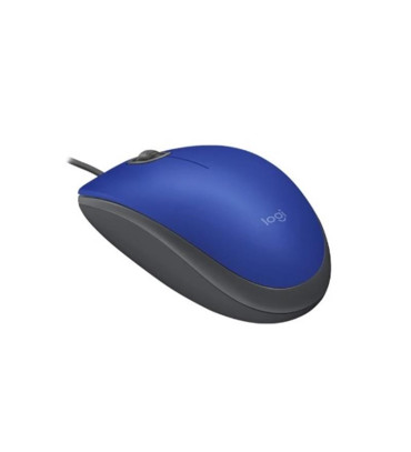 LOGITECH M110 SESSİZ USB OPTİK KABLOLU MOUSE MAVİ 910-006758