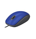 LOGITECH M110 SESSİZ USB OPTİK KABLOLU MOUSE MAVİ 910-006758