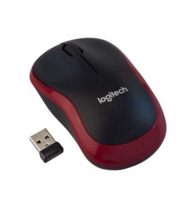 LOGITECH M185 KABLOSUZ USB MOUSE KIRMIZI 910-002237