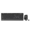 A4 TECH FG1035 GRİ Q MM 2.4G KABLOSUZ KLAVYE MOUSE SET