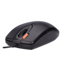 EVEREST SM-601 USB SİYAH OPTİK KABLOLU MOUSE