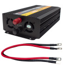 DXT POWERMASTER PWR1200 24 TEK DİJİTAL EKRAN 24 VOLT   1200 WATT MODIFIED SINUS WAVE INVERTER