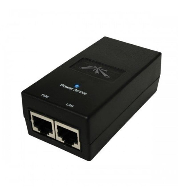 UBNT POE-24-12W-G 24VOLT 12WATT GIGABIT PORT POE ADAPTÖR