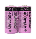 DXT SUNKKO IFR 3.2 VOLT 400 MAH 16340 ŞARJ EDİLEBİLİR PİL (2Lİ PAKET)