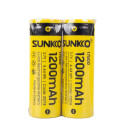 DXT SUNKKO 3.7 VOLT 1200 MAH 17500 ŞARJ EDİLEBİLİR PİL (2Lİ PAKET)