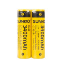 DXT SUNKKO 3.7 VOLT 3400 MAH 18650 ŞARJ EDİLEBİLİR PİL (2Lİ PAKET)