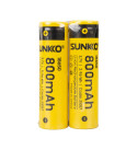 DXT SUNKKO 3.7 VOLT 800 MAH 18650 ŞARJ EDİLEBİLİR PİL  (2Lİ PAKET)