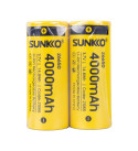 DXT SUNKKO 3.7 VOLT 4000 MAH 26650 ŞARJ EDİLEBİLİR PİL (2Lİ PAKET)