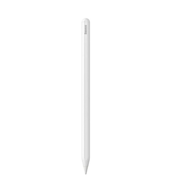 BASEUS SMOOTH IPAD KALEMİ-BEYAZ WIRELESS CHARGING CAPACITIVE STYLUS PEN AKTIF VERSIYON SXBC020002