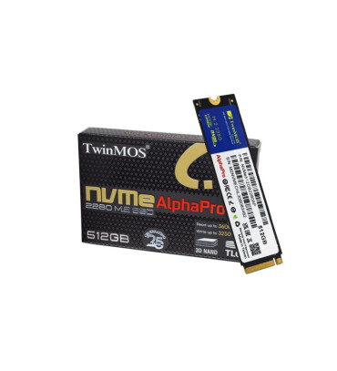 512 GB TWINMOS M.2 PCIE NVME 3600/3250 NVMe512GB2280AP