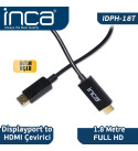 INCA IDPH-18T DISPLAY PORT TO HDMI 1,8MT