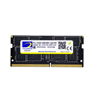 16 GB DDR4 2666MHZ TWINMOS NB MDD416GB2666N