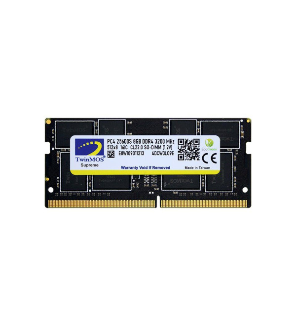 8 GB DDR4 3200MHZ TWINMOS NB MDD48GB3200N