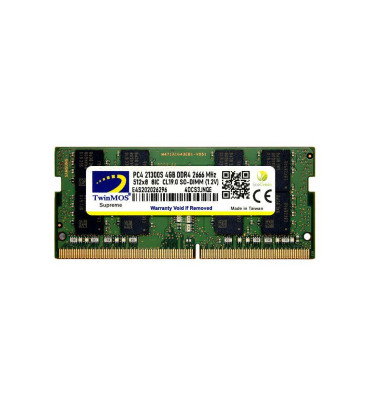 4 GB DDR4 2666MHZ TWINMOS 1.2V CL19 NB MDD44GB2666N