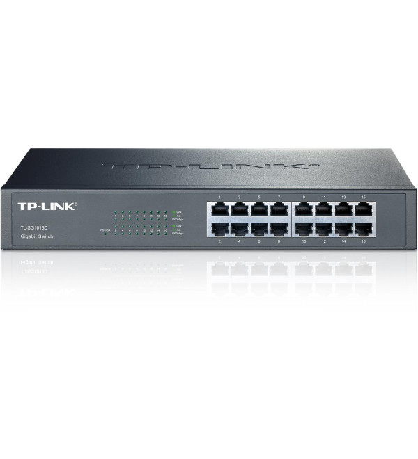 TP-LINK TL-SG1016D 16 PORT 10/100/1000 GBIT SWITCH