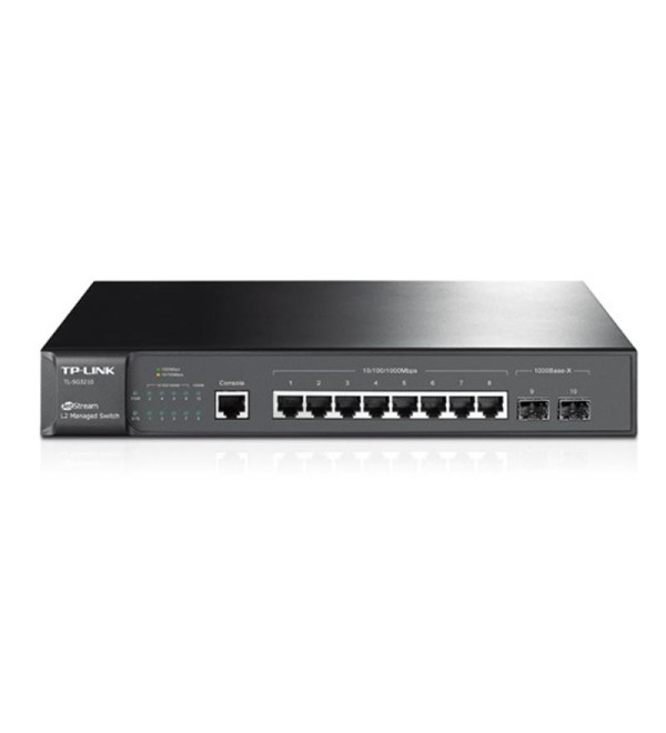 TP-LINK OMADA TL-SG3210 8 PORT GIGABIT L2+ 2 SFP SLOTS YÖNETİLEBİLİR RACKMOUNT SWITCH