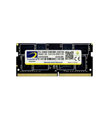 32 GB DDR4 3200MHZ TWINMOS NB MDD432GB3200N