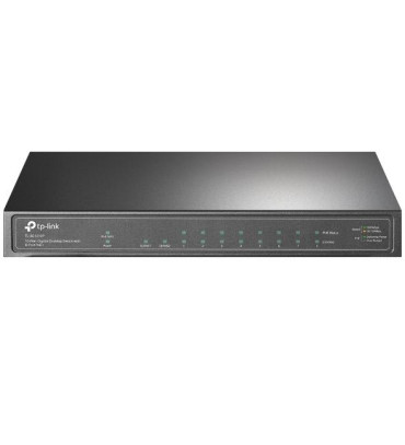 TP-LINK TL-SG1210P 8 PORT GIGABIT + 1XRJ45+1XSFP UPLINK DESKTOP 63W POE SWITCH