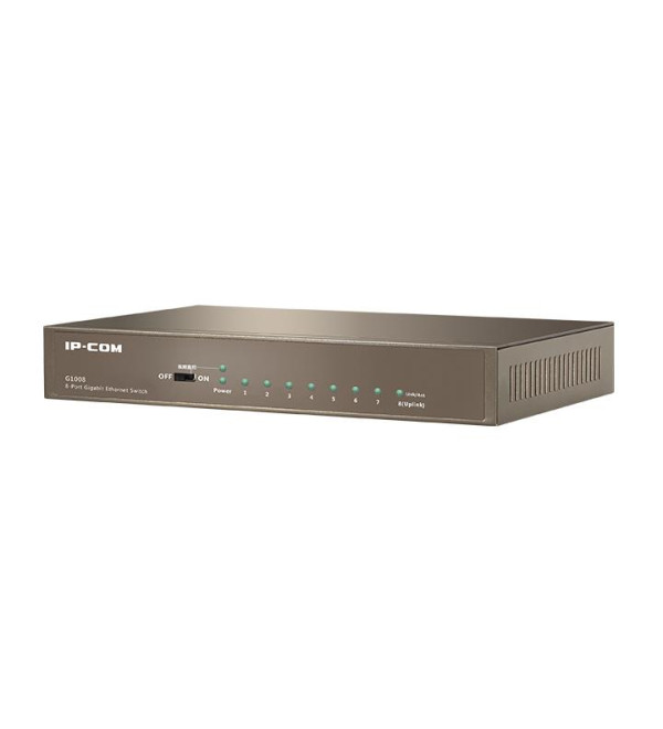 IP-COM G1008 8 PORT GIGABIT METAL KASA SWITCH