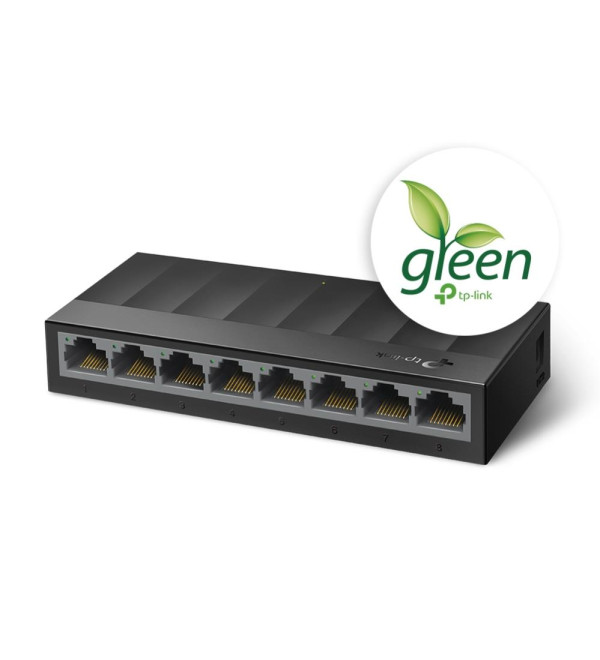 TP-LINK LS1008G 8 PORT GIGABIT DESKTOP SWITCH