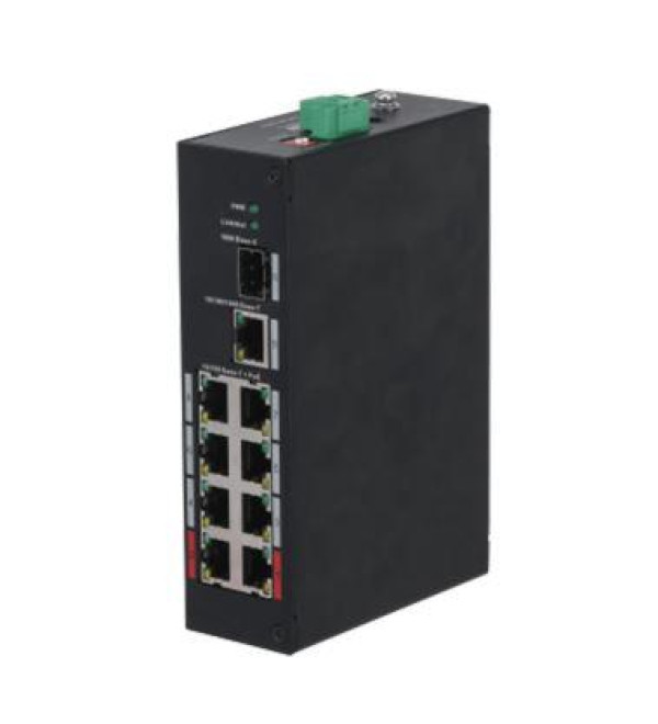 DAHUA PFS3110-8ET-96 8 PORT ENDUSTRIYEL SWITCH