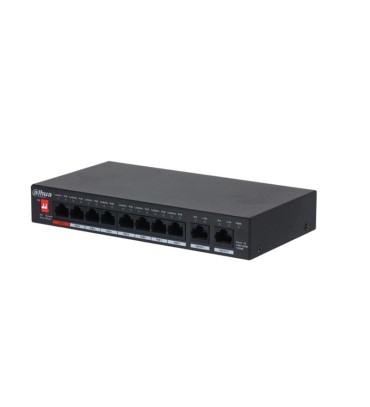 DAHUA PFS3010-8ET-96 8 PORT 10/100+ 2 PORT GIGABIT UPLINK 250 METRE 96W POE SWITCH DAHUA PFS3010-8ET-96 8 PORT 10/100+ 2 PORT GIGABIT UPLINK 250 METRE 96W POE SWITCH