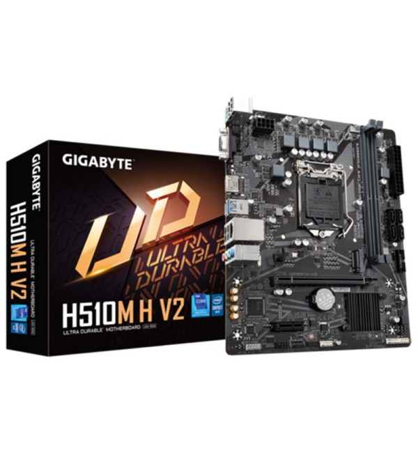 GIGABYTE H510M-H-V2 DDR4 3200MHZ 1XVGA 1XHDMI 1XM.2 USB 3.2 MATX 1200P (10 VE 11. NESİL İŞLEMCİ UYUMLU)